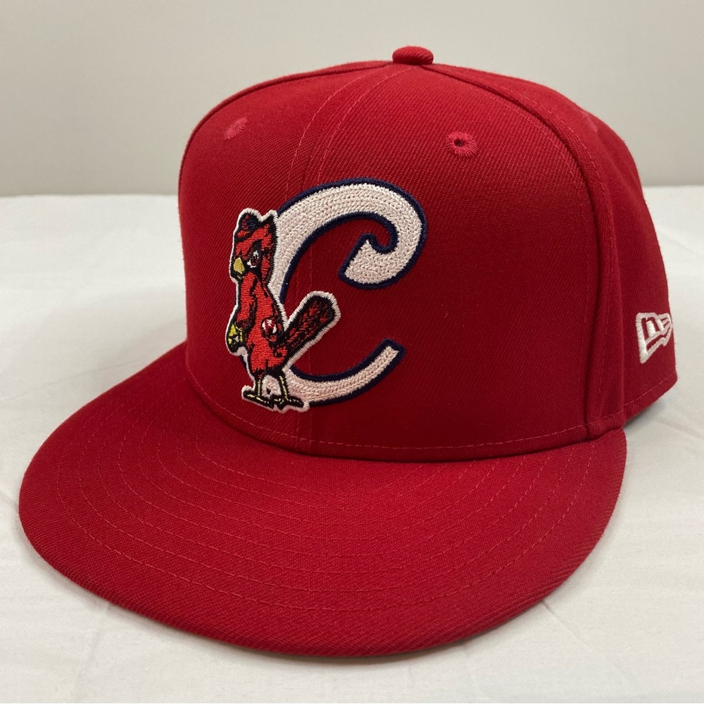 New Era St. Louis Cardinals Fitted Hat 7 3/8 Men’s Red Cooperstown Collection